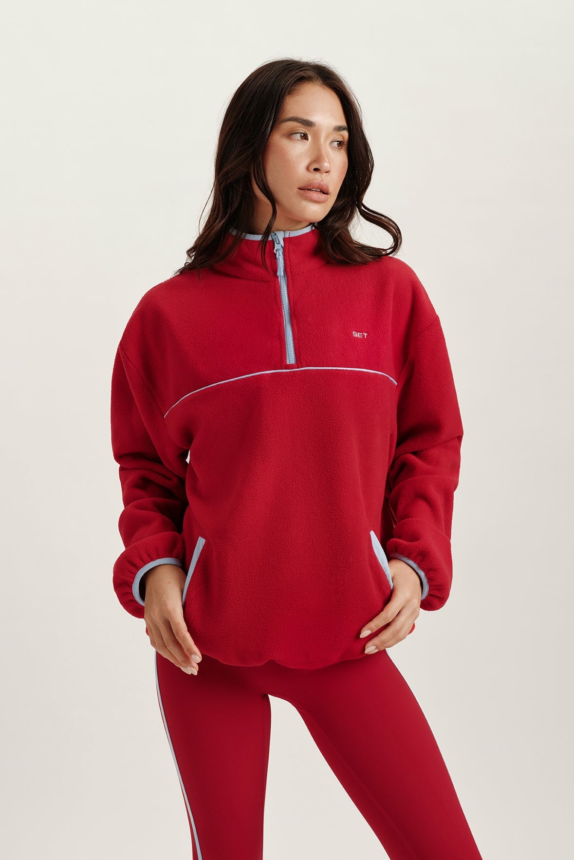SET ACTIVE Website Store | MICROFLEECE HALF ZIP - VERSE