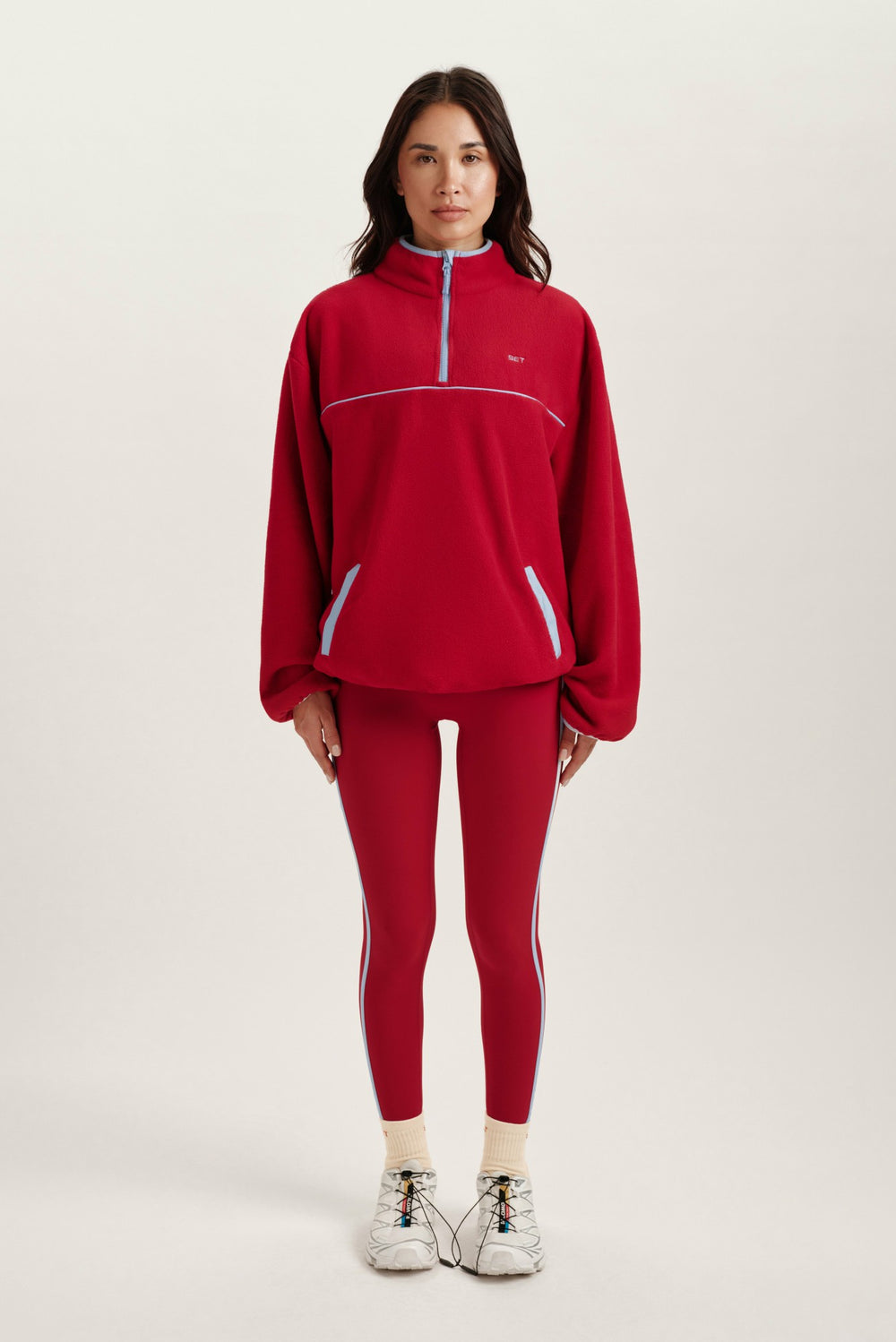 SET ACTIVE Website Store | MICROFLEECE HALF ZIP - VERSE
