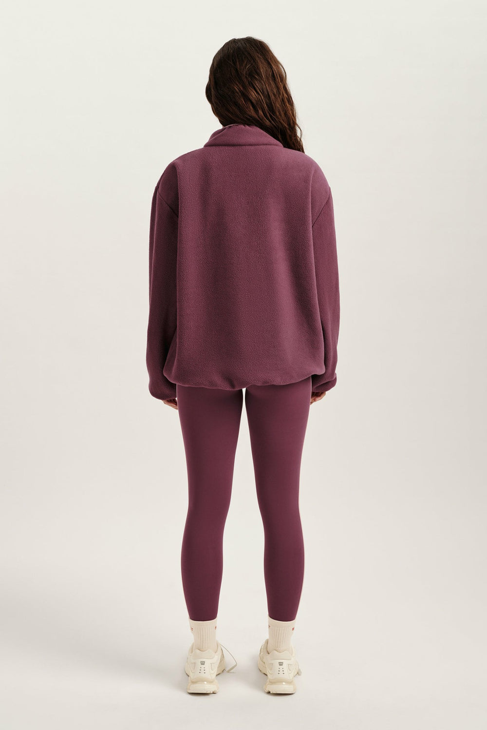 SET ACTIVE Outlet | MICROFLEECE HALF ZIP - ROSEBUD