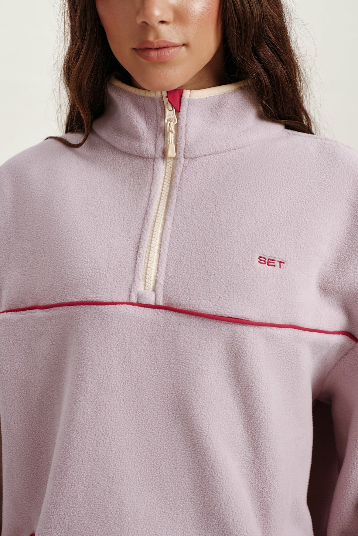 SET ACTIVE US | MICROFLEECE HALF ZIP - SONNET