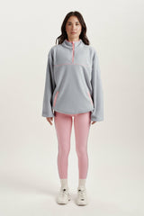 SET ACTIVE For Sale | MICROFLEECE HALF ZIP - BLUSH
