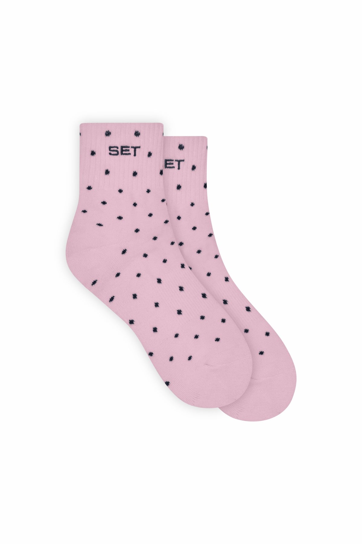 SET ACTIVE Outlets | SET POLKA DOT SHORTY SOCKS - PINK CONFETTI