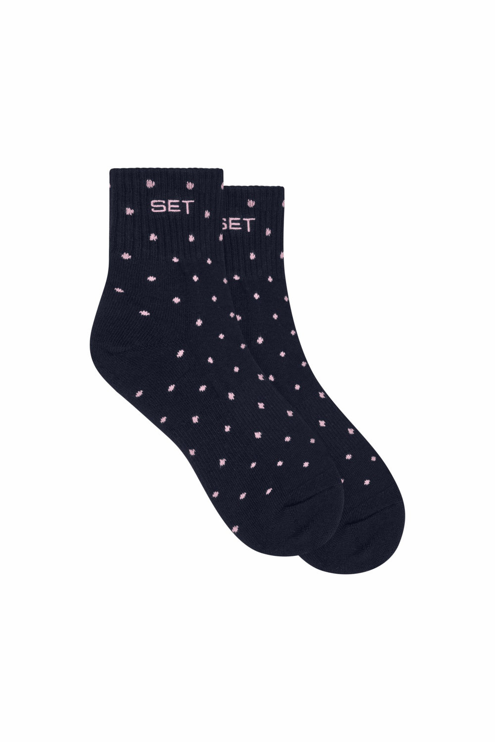 SET ACTIVE Online | SET POLKA DOT SHORTY SOCKS - BLUE CONFETTI