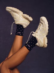 SET ACTIVE Online | SET POLKA DOT SHORTY SOCKS - BLUE CONFETTI