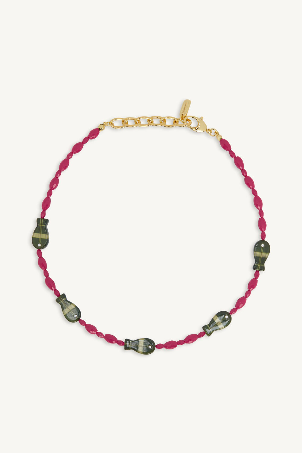 SET ACTIVE Sale | SET x LOGAN TAY FISH BEAD NECKLACE - HIBISCUS