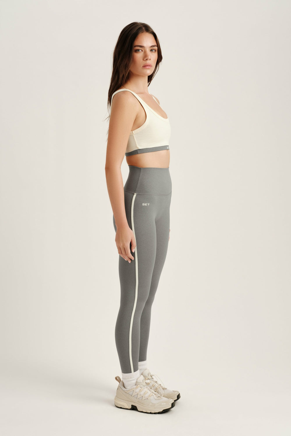 SET ACTIVE Online | SPORTBODY® SPORTY STRIPE LEGGINGS - LO-FI