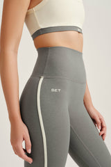 SET ACTIVE Online | SPORTBODY® SPORTY STRIPE LEGGINGS - LO-FI