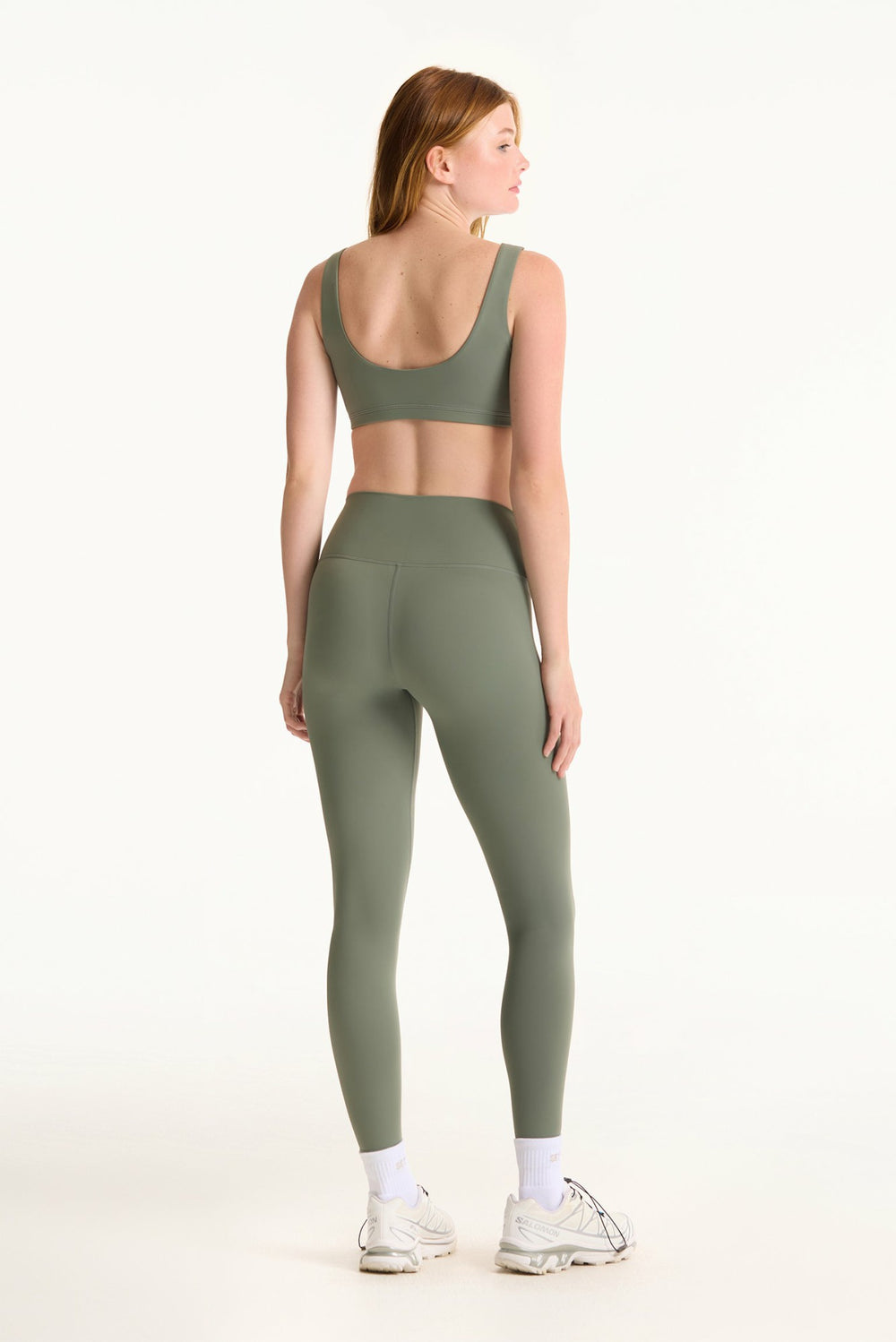 SET ACTIVE Outlet | SPORTBODY® SPORTY DUO LIFT BRA - KELP