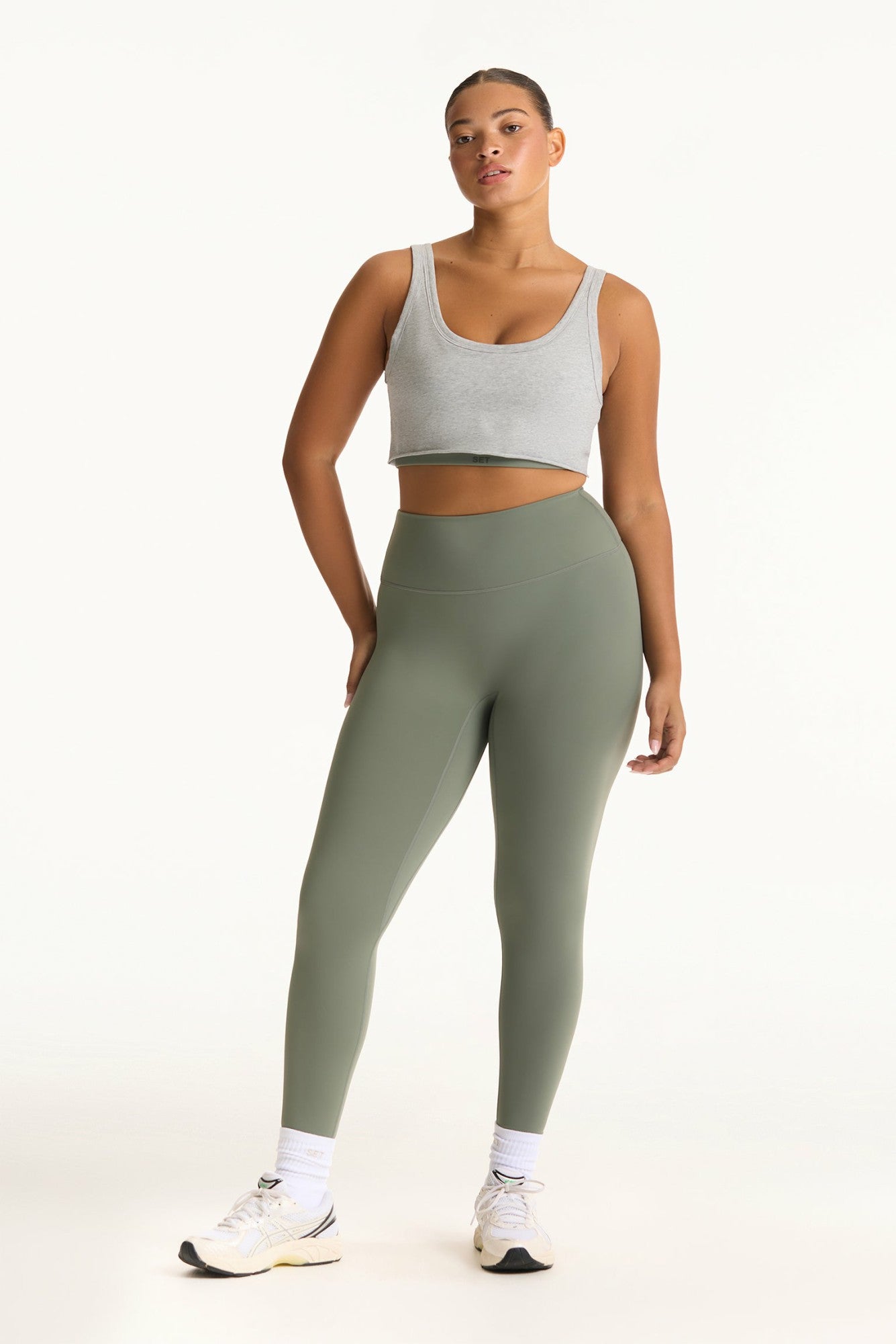 SET ACTIVE For Sale | SPORTBODY® SPORTY ROSTER BRA - KELP