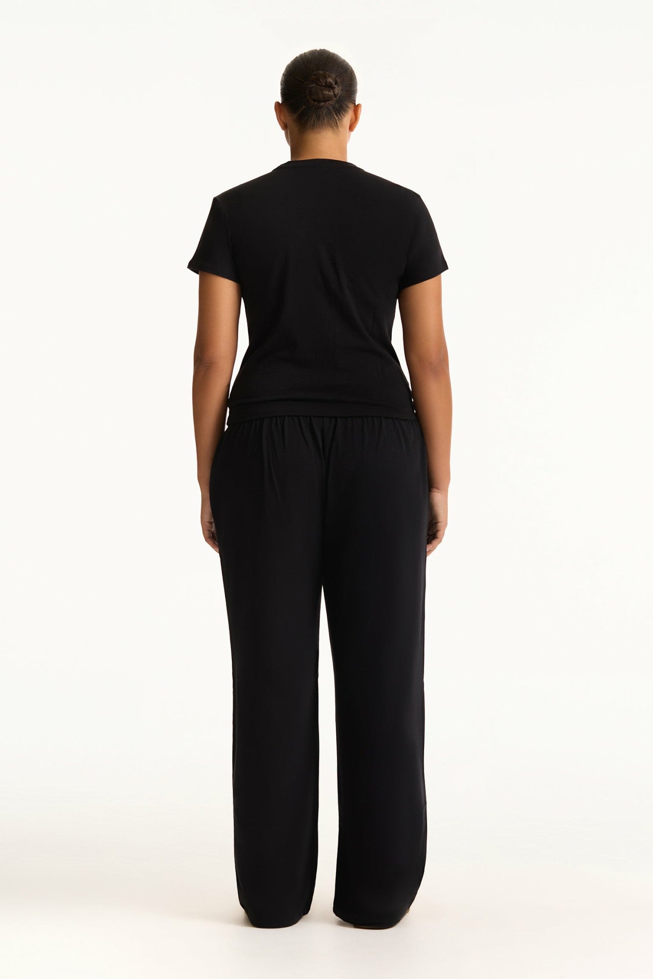 SET ACTIVE Discount | CLASSIC COTTON DAILY STAPLE TEE - ONYX