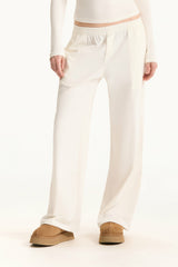 SET ACTIVE Website Store | HEAVY COTTON EASY BOXER PANTS - BLANC