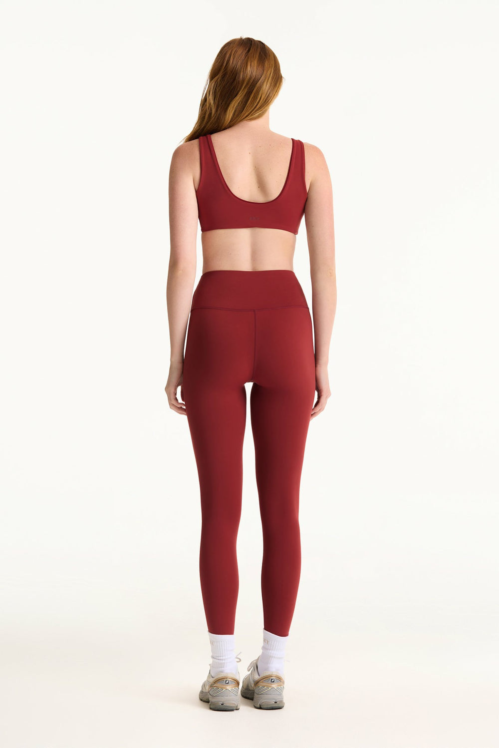 SET ACTIVE Outlet | BREATHE 1.0 CONTRAST WRAP BRA - SNAPPER