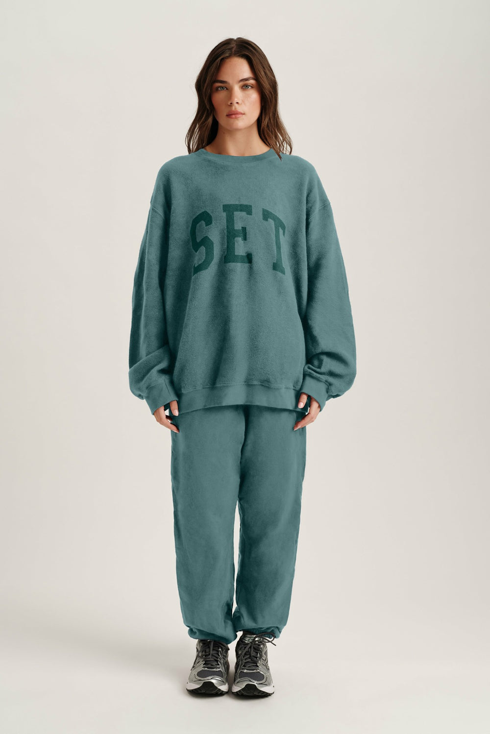 SET ACTIVE Outlet | MIDWEIGHT SWEATS STAPLE LAYERED SWEATS - SYNC