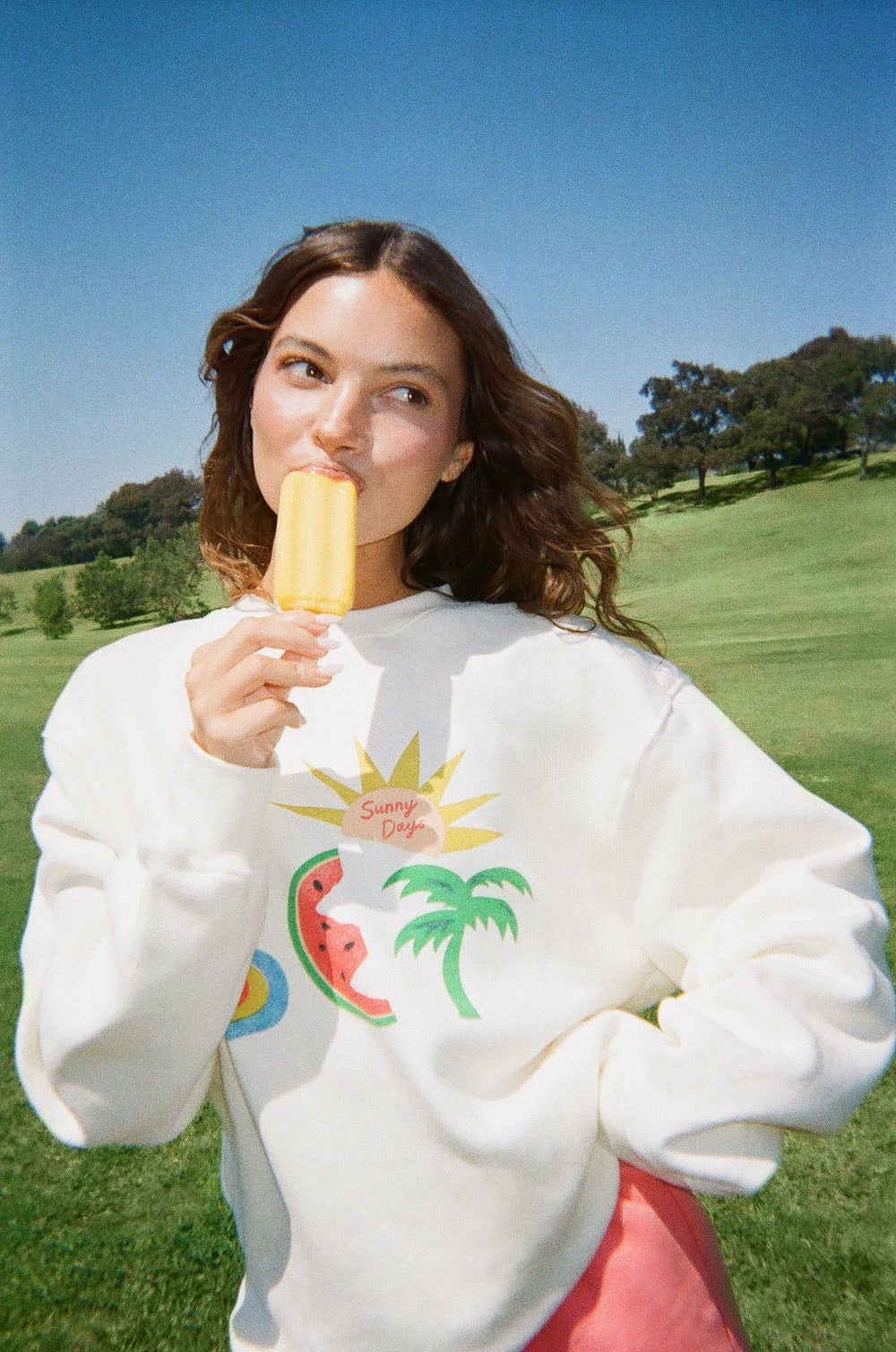 SET ACTIVE Outlets | MIDWEIGHT SWEATS STAPLE SET SUNNY DAYS CREWNECK - HAVEN