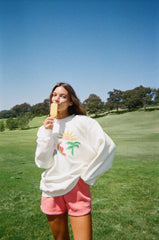 SET ACTIVE Outlets | MIDWEIGHT SWEATS STAPLE SET SUNNY DAYS CREWNECK - HAVEN