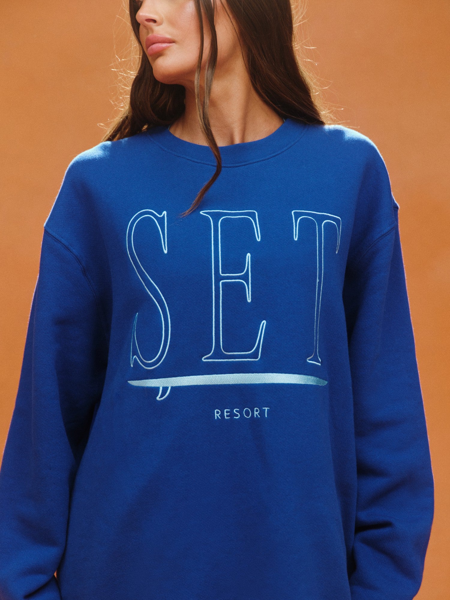 SET ACTIVE Outlets | MIDWEIGHT SWEATS STAPLE SET RESORT CREWNECK - MAUI