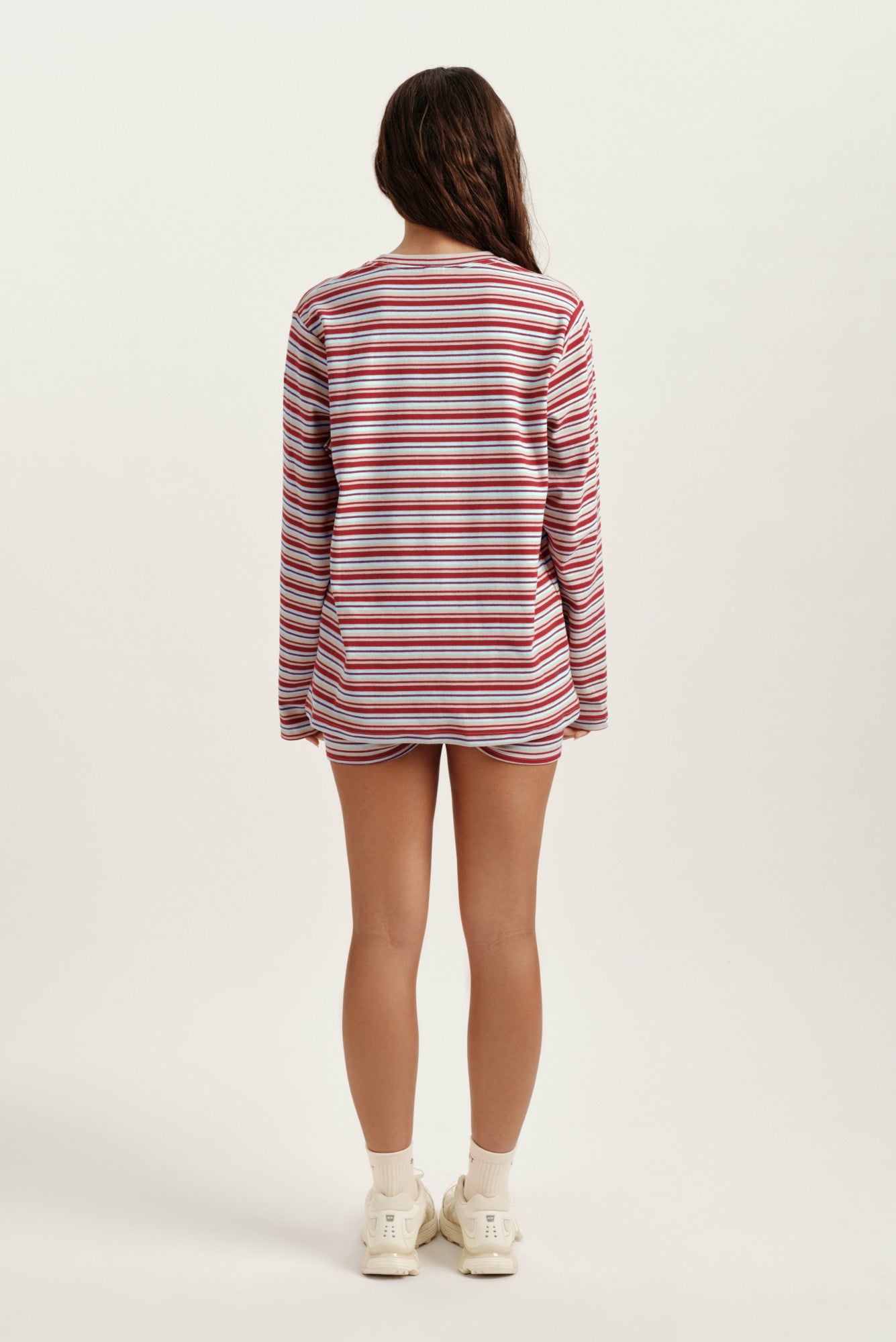 SET ACTIVE Sale | STRIPE JERSEY STRIPE OVERSIZED LONG SLEEVE - LYRIC
