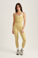 SET ACTIVE Discount | BREATHE 1.0 LAYERED MOVE TANK - BUTTER