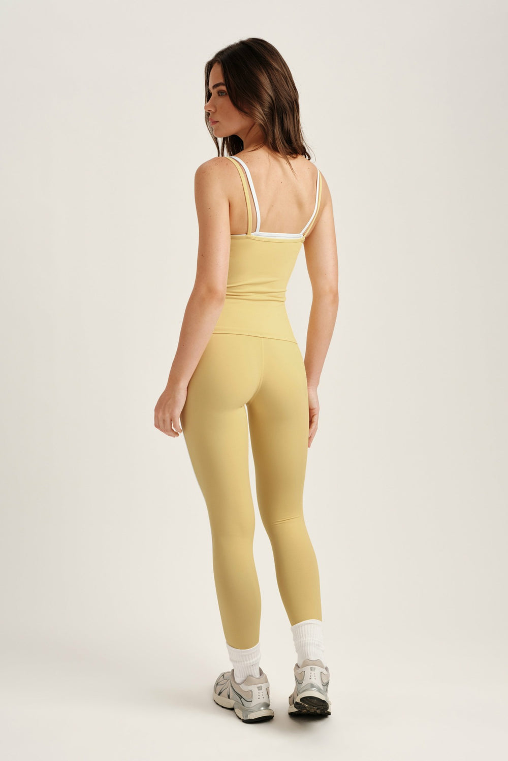 SET ACTIVE Discount | BREATHE 1.0 LAYERED MOVE TANK - BUTTER