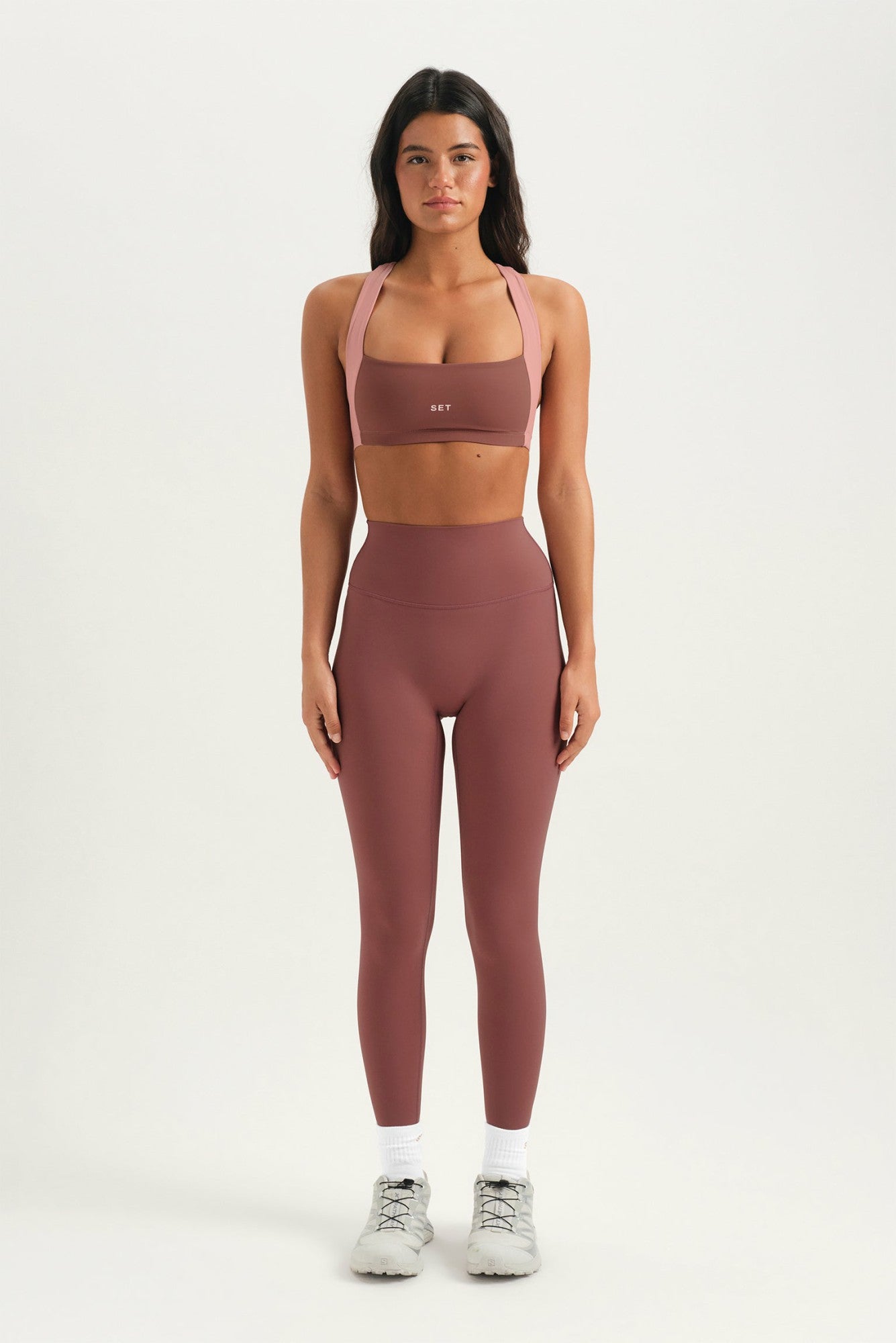 SET ACTIVE Outlets | BREATHE 1.0 HIGH-RISE LEGGINGS - EMBER