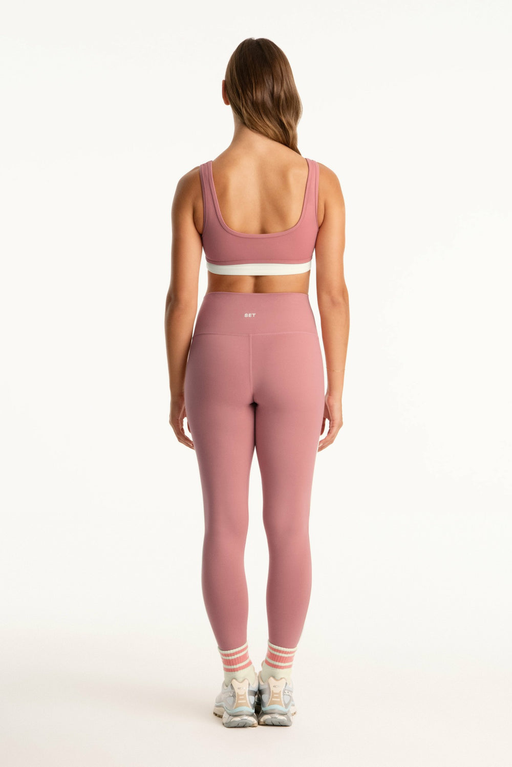 SET ACTIVE US | FORMCLOUD® CLOUD PARKE PIPE HIGH-RISE LEGGINGS - BAKED 1.0