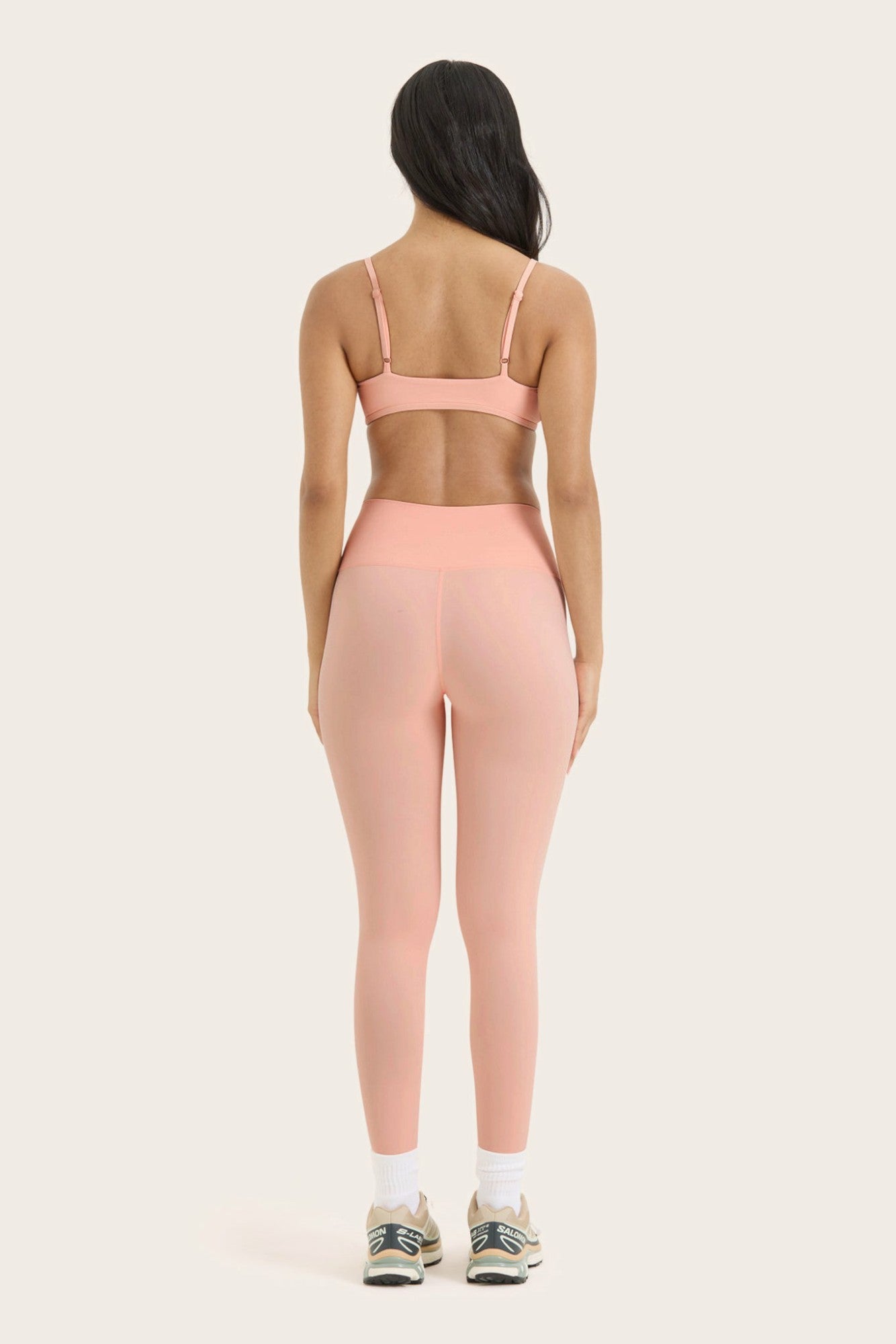 SET ACTIVE Online | BREATHE 1.0 HIGH-RISE LEGGINGS - PEACH