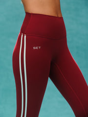 SET ACTIVE Online | SPORTBODY® SPORTY DUO STRIPE LEGGINGS - VISTA