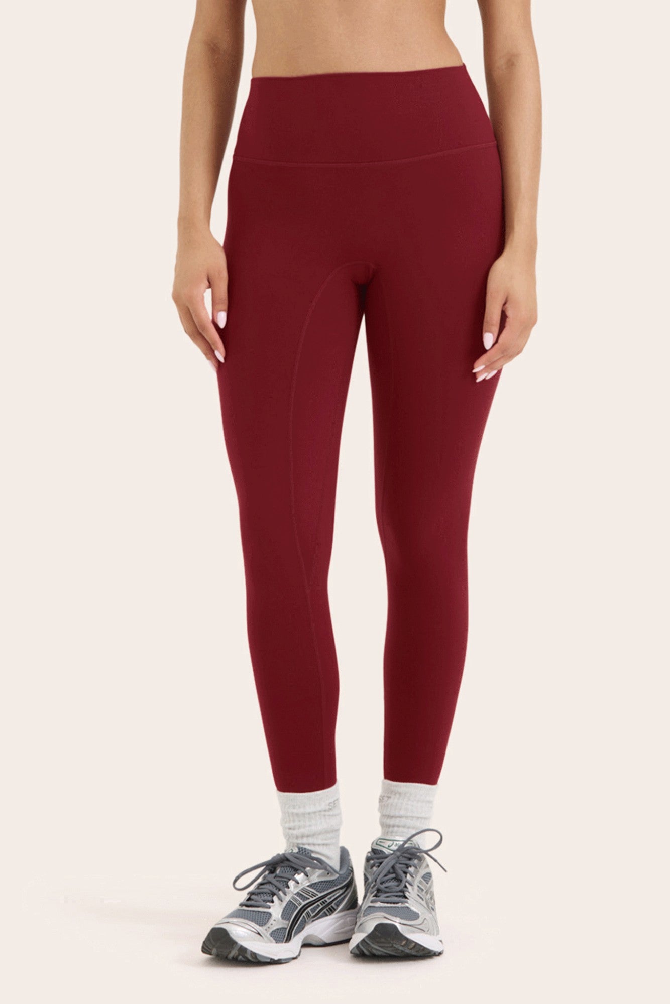 SET ACTIVE Outlets | FORMCLOUD® CLOUD HIGH-RISE LEGGINGS - CHERRY 1.0
