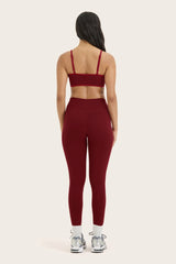SET ACTIVE Outlets | FORMCLOUD® CLOUD HIGH-RISE LEGGINGS - CHERRY 1.0