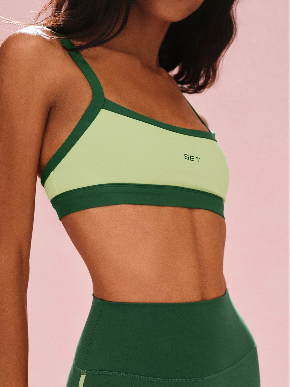 SET ACTIVE For Sale | SPORTBODY® SPORTY SCOOP BRA - LAWN