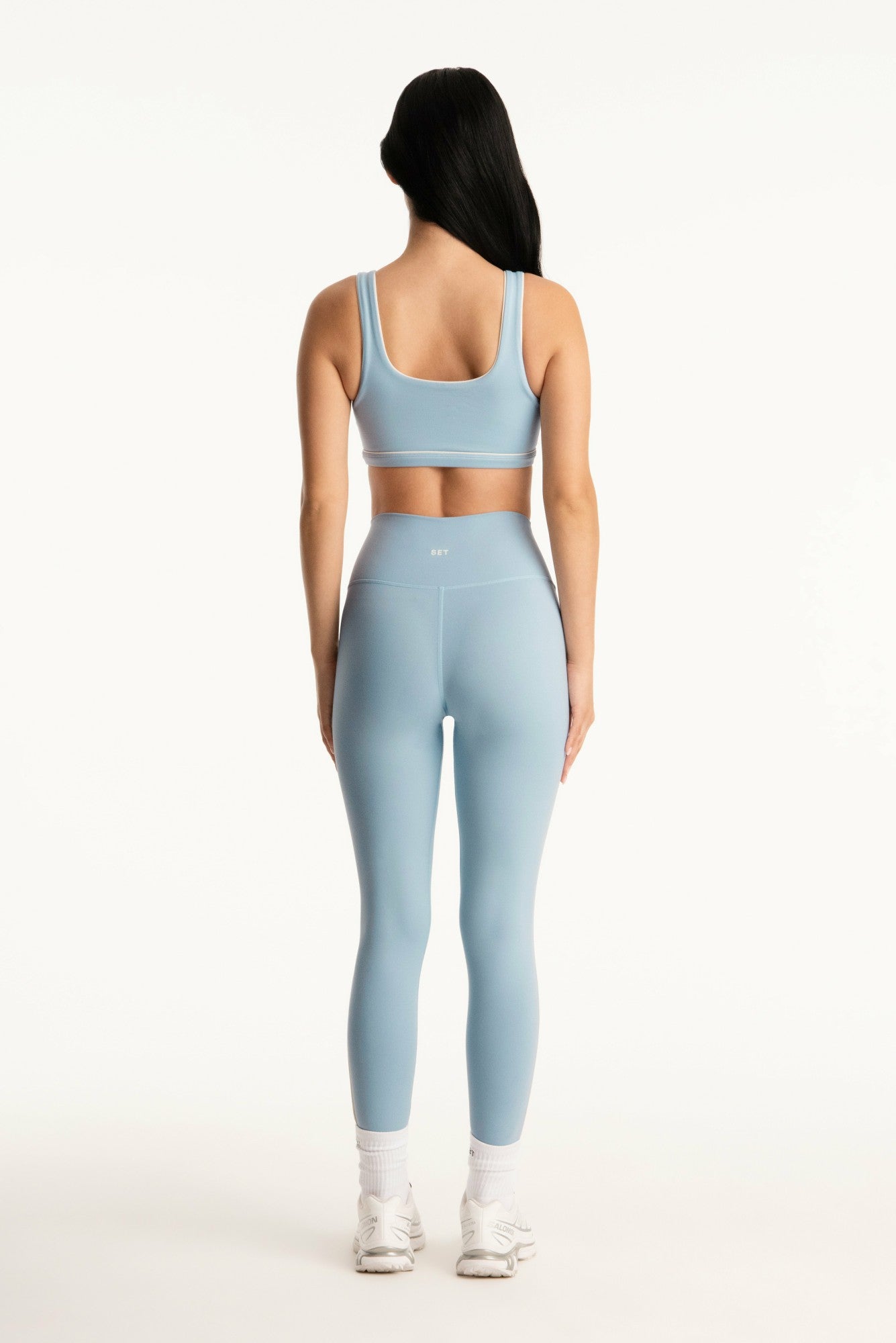SET ACTIVE US | FORMCLOUD® CLOUD PARKE PIPE HIGH-RISE LEGGINGS - OVERCAST 1.0