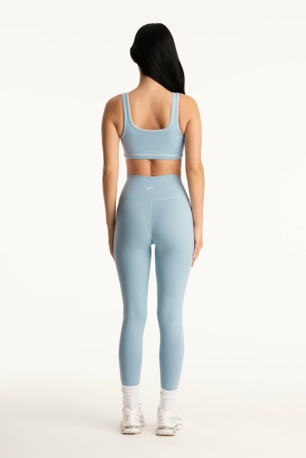 SET ACTIVE US | FORMCLOUD® CLOUD PARKE PIPE HIGH-RISE LEGGINGS - OVERCAST 1.0