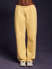 SET ACTIVE Outlet | MIDWEIGHT SWEATS STAPLE STRAIGHT LEG SWEATPANTS - TAFFY