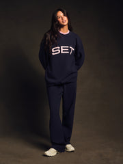 SET ACTIVE US | MIDWEIGHT SWEATS STAPLE STRAIGHT LEG SWEATPANTS - CONFETTI
