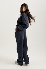 SET ACTIVE Online | MIDWEIGHT SWEATS STAPLE STRAIGHT LEG SWEATPANTS - INDIGO