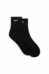 SET ACTIVE Outlet | SET SHORTY SOCKS - ONYX/WHITE