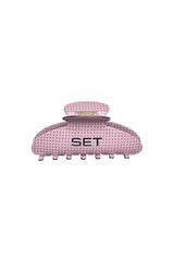 SET ACTIVE Website Store | SET POLKA DOT CLAW CLIP - PINK CONFETTI