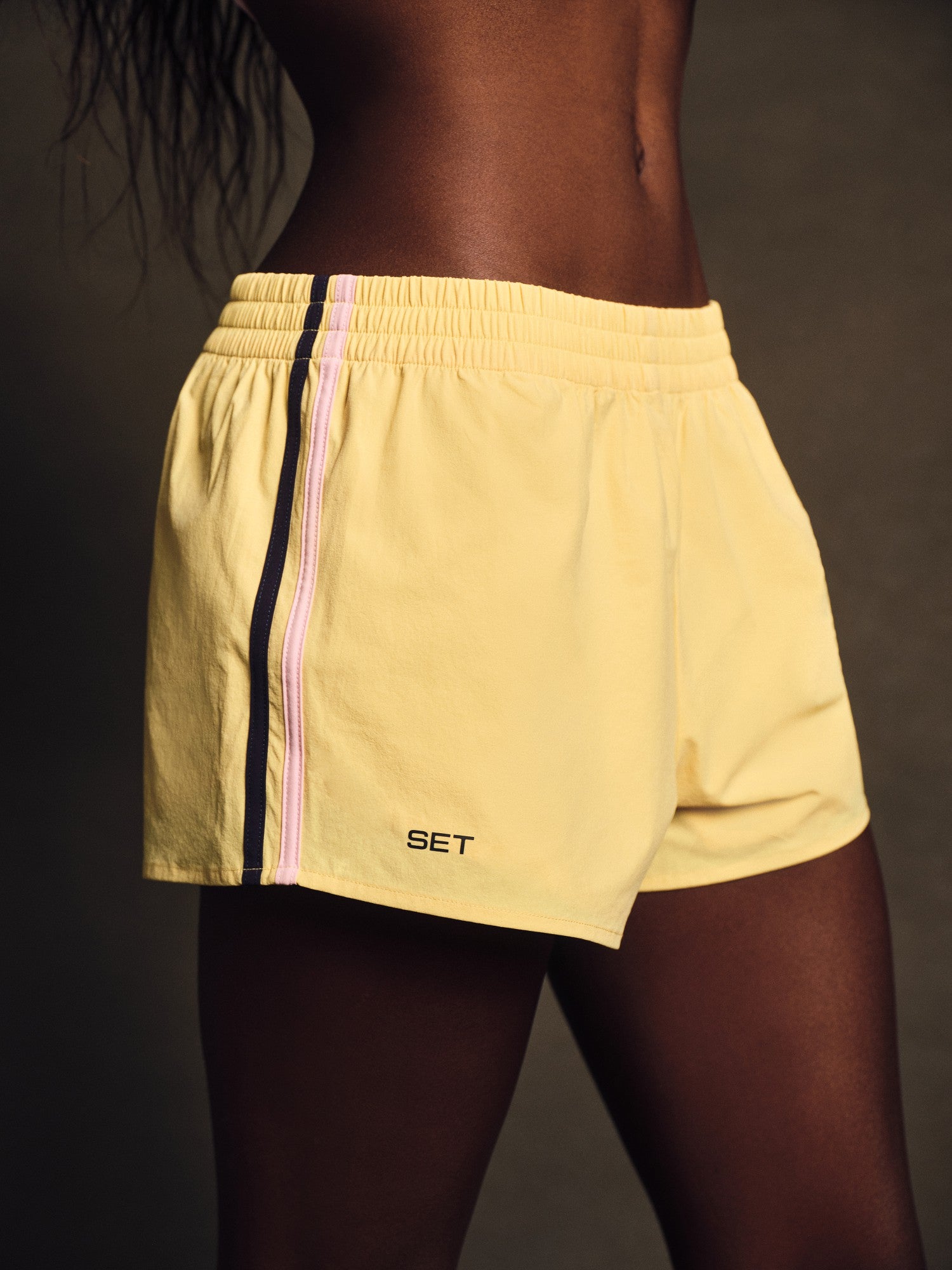SET ACTIVE Outlet | NYLON TRACK SHORTS - TAFFY
