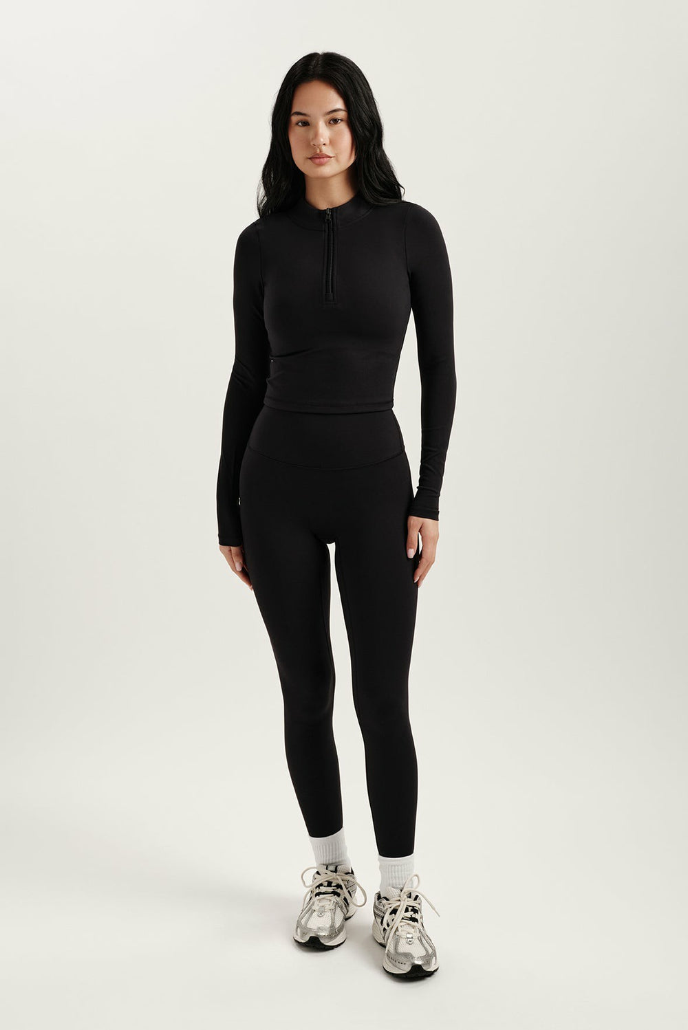 SET ACTIVE Discount | LUXFORM® LUX QUARTER ZIP - ONYX