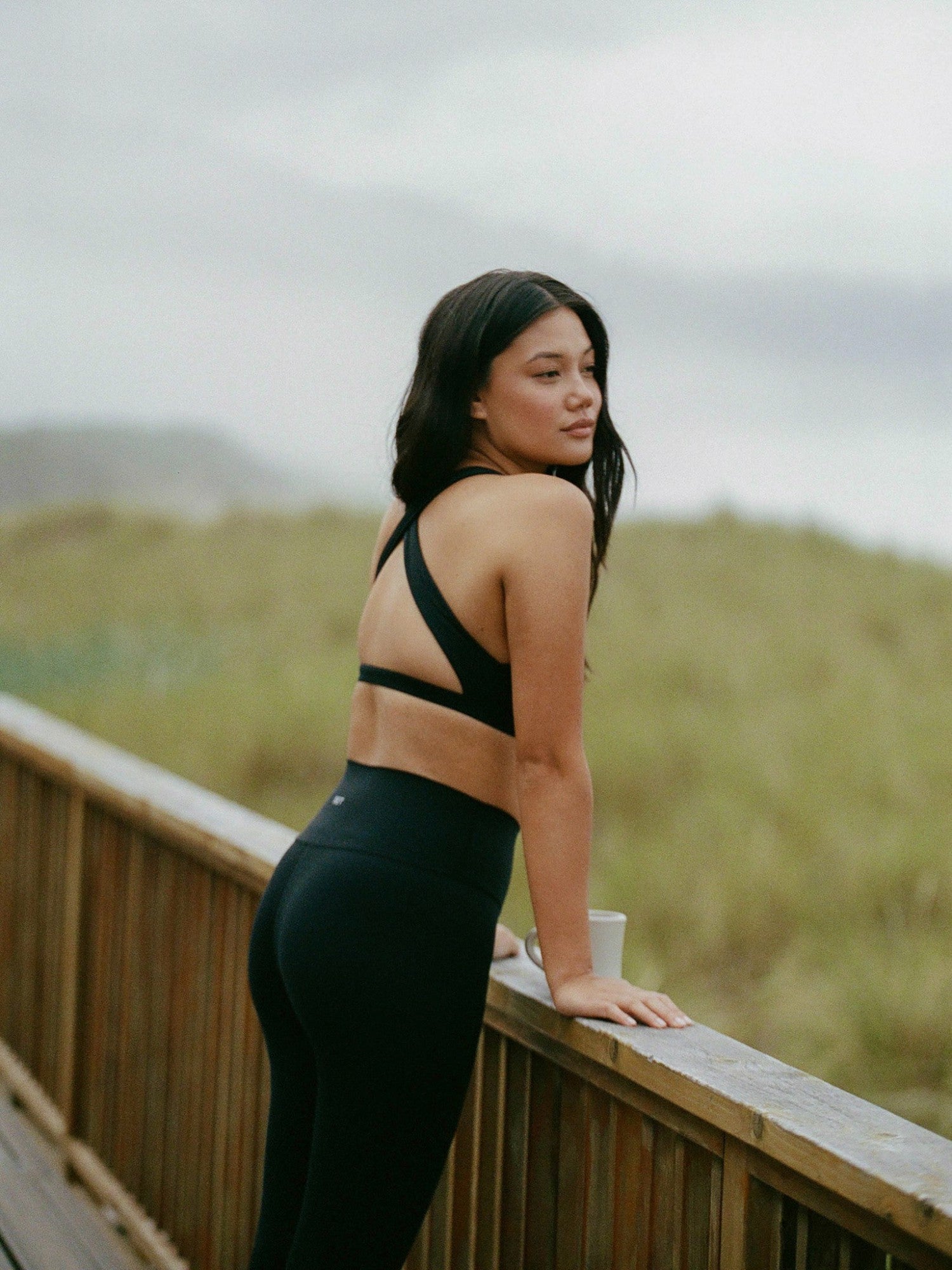 SET ACTIVE Website Store | BREATHE 1.0 PARKE STIRRUP LEGGINGS - ONYX