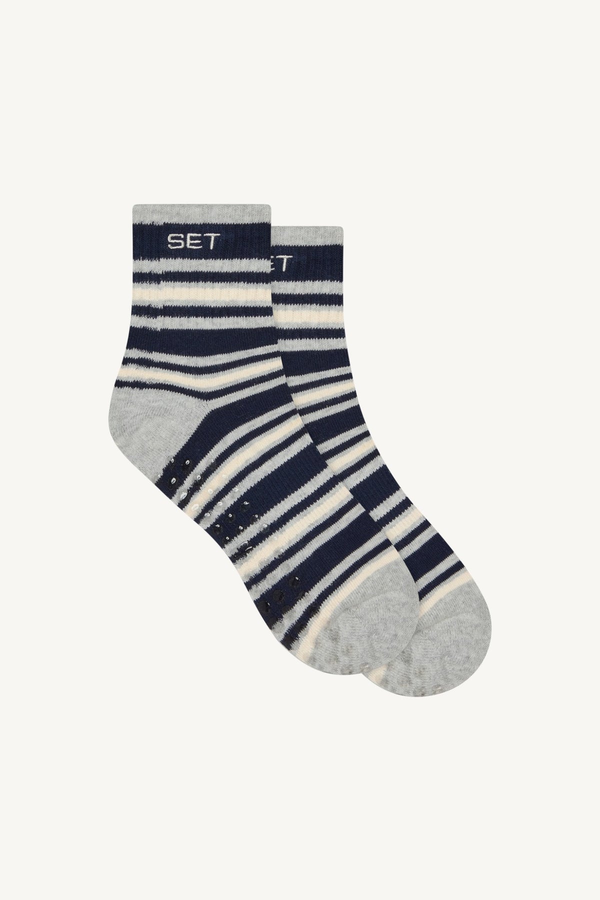 SET ACTIVE Outlet | SET STRIPE SHORTY GRIP SOCKS - ANALOG